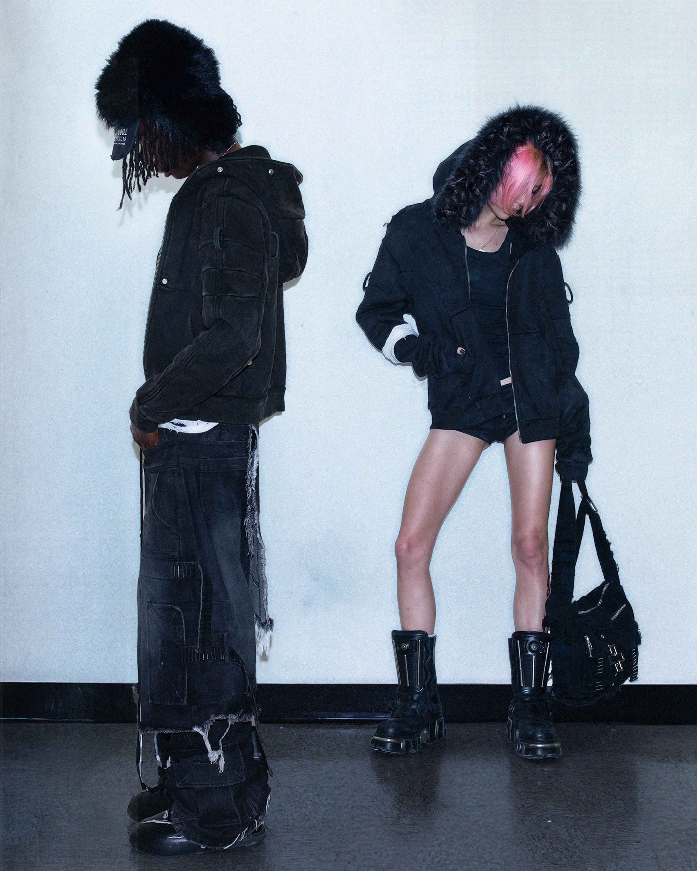 1000YRS-2 [r.Armor] zip-up hoodie - Image 5