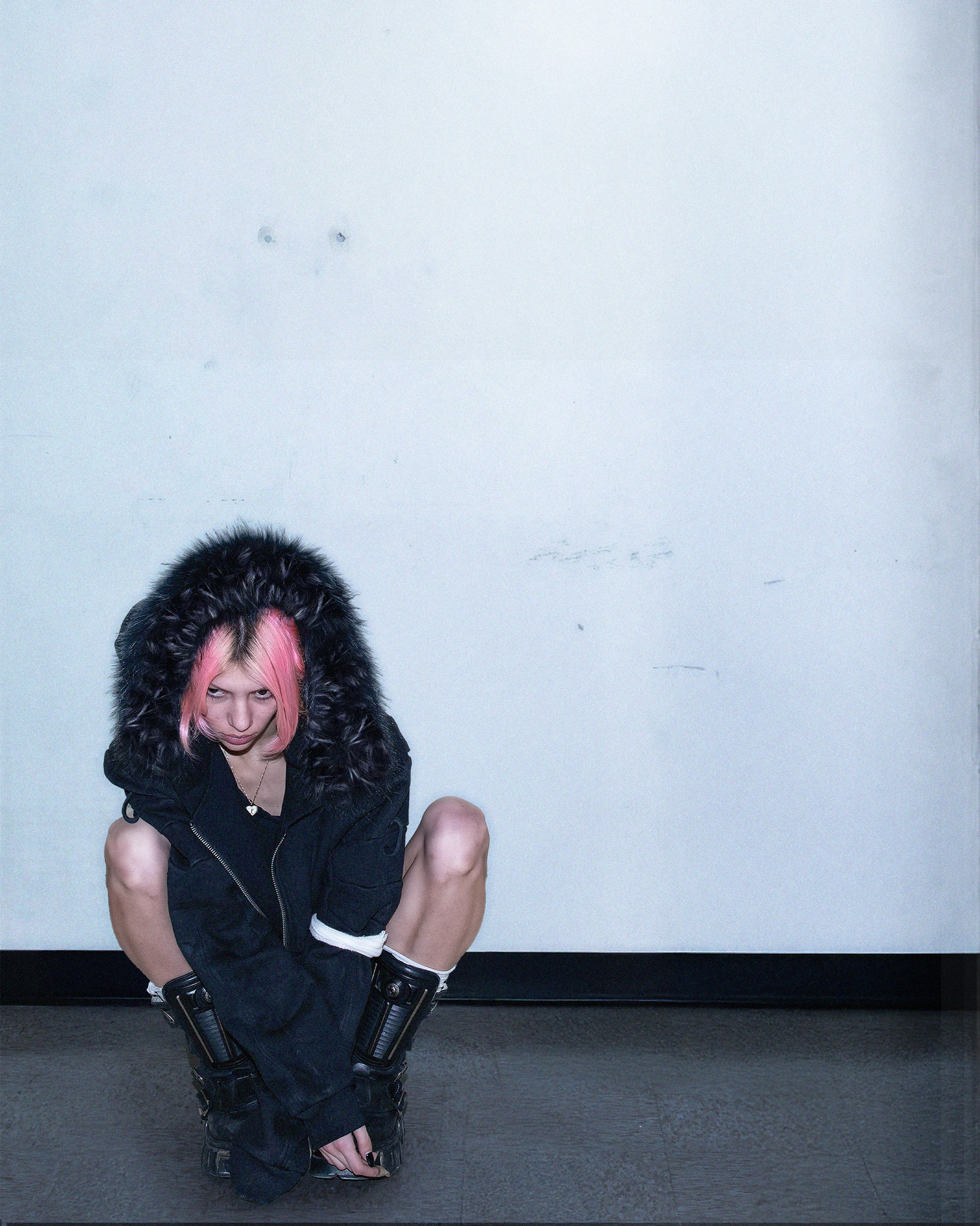 1000YRS-2 [r.Armor] wax zip-up hoodie - Image 5