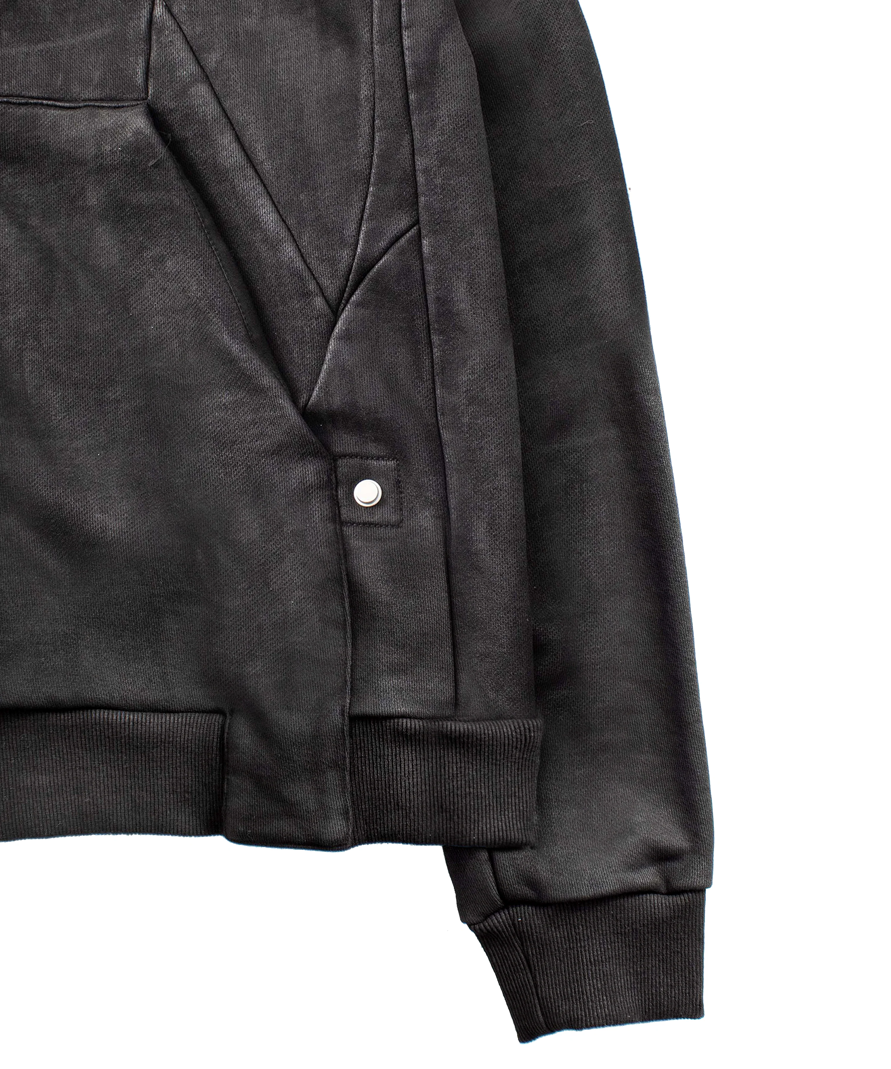 1000YRS waxed zip-up hoodie - Image 3