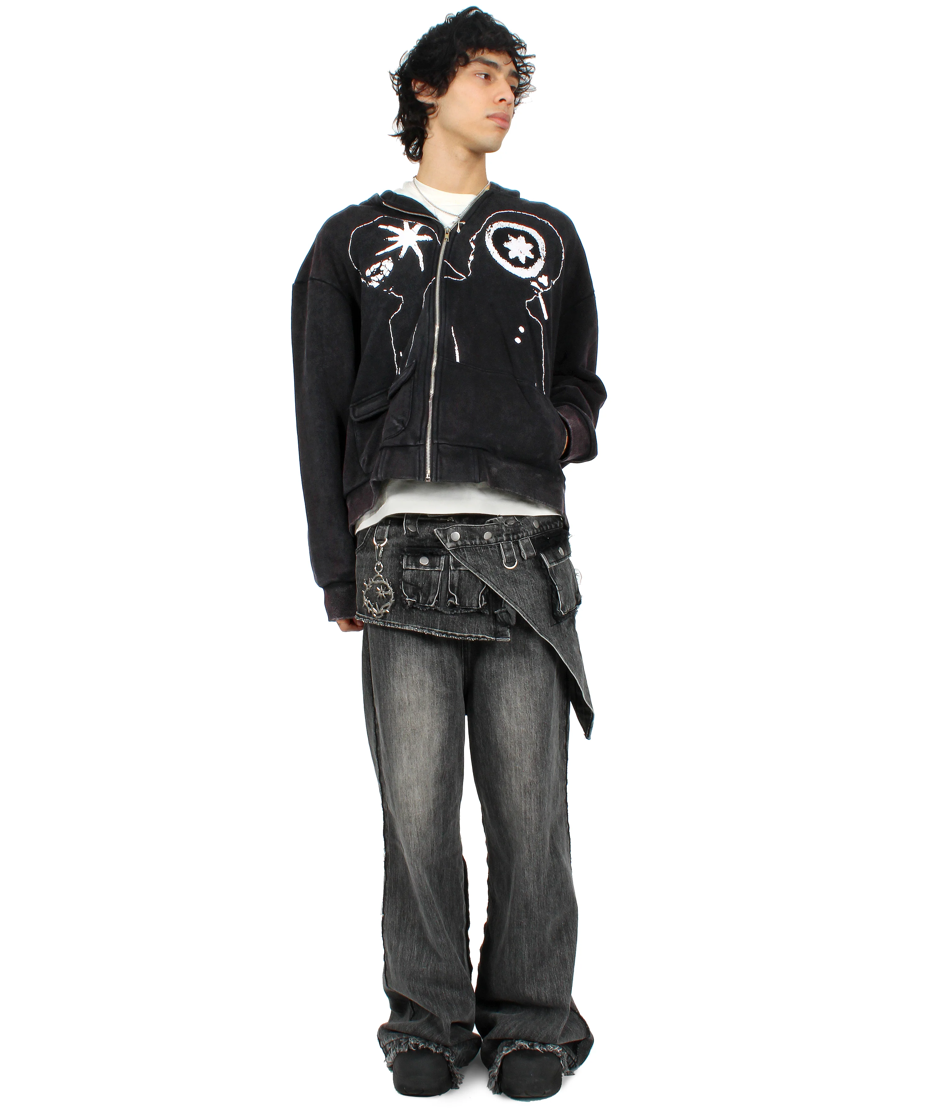 her 2 zip-up hoodie - Image 5