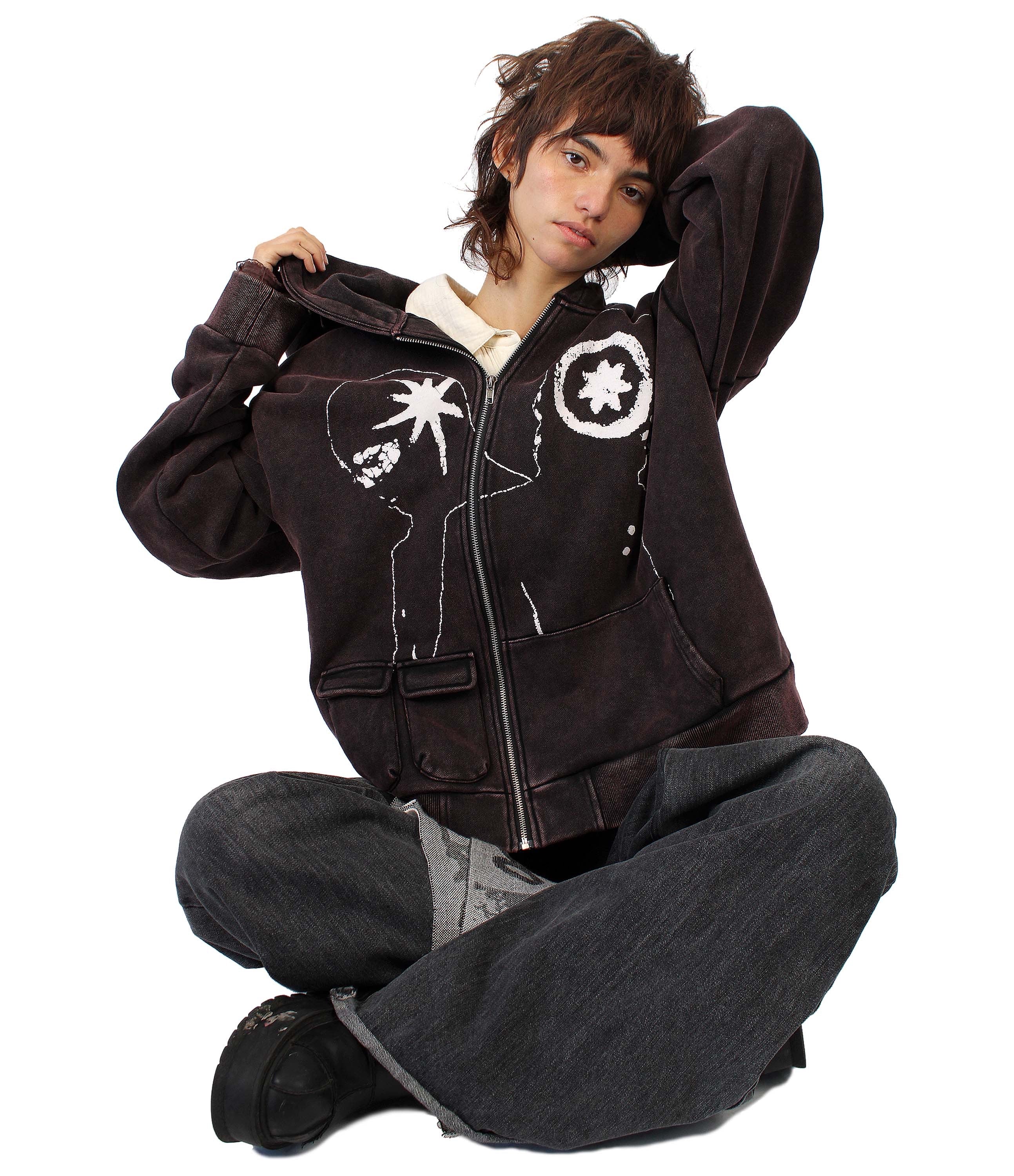 her 2 zip-up hoodie - Image 8