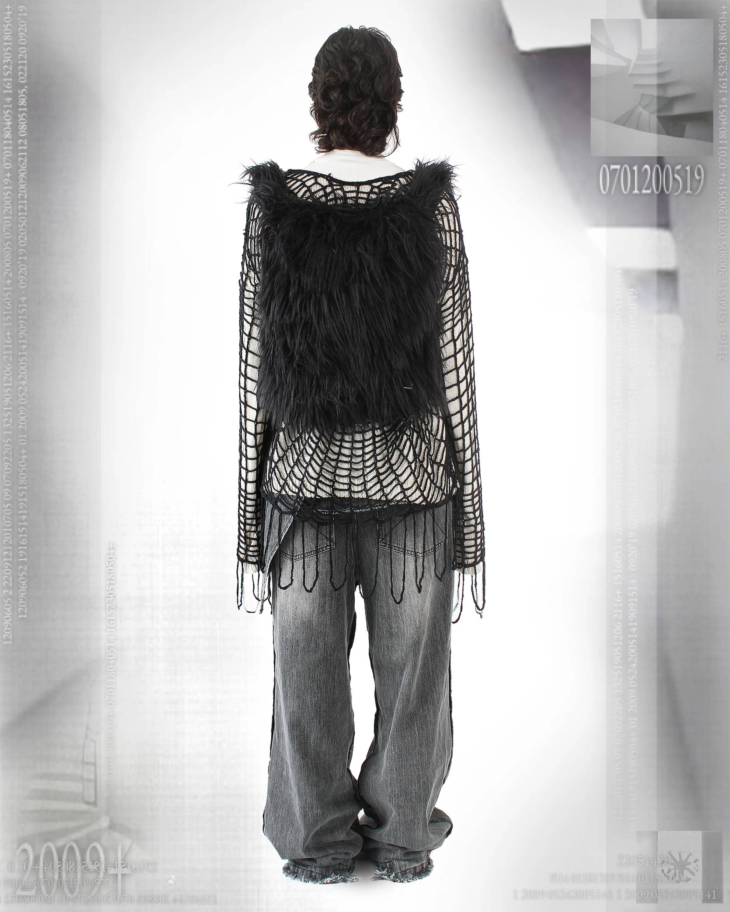 IIMIIY2 wEb double-layer knit sweater - Image 6