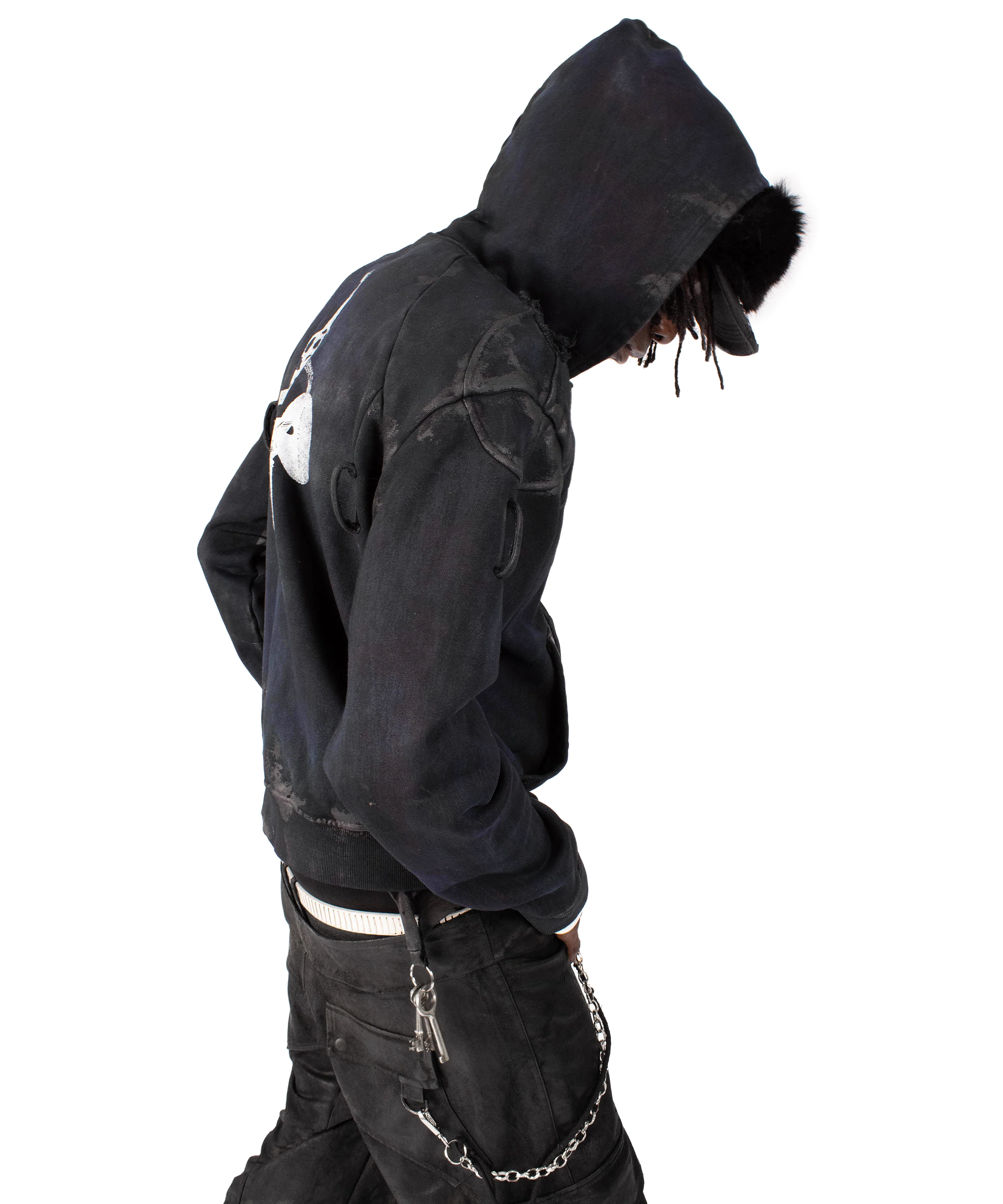 Love-YR [r.Armor] zip-up hoodie - Image 14