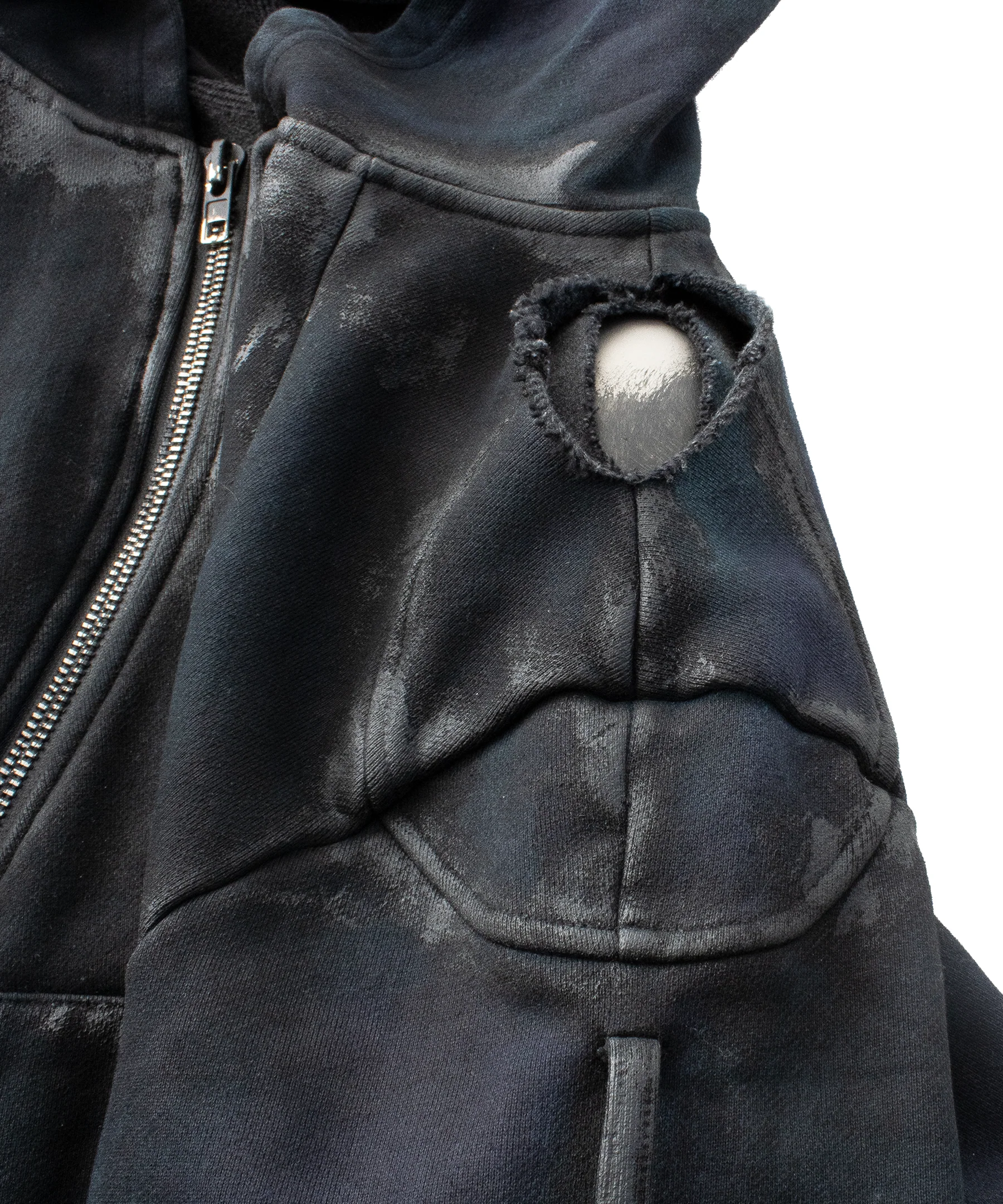Love-YR [r.Armor] zip-up hoodie - Image 6