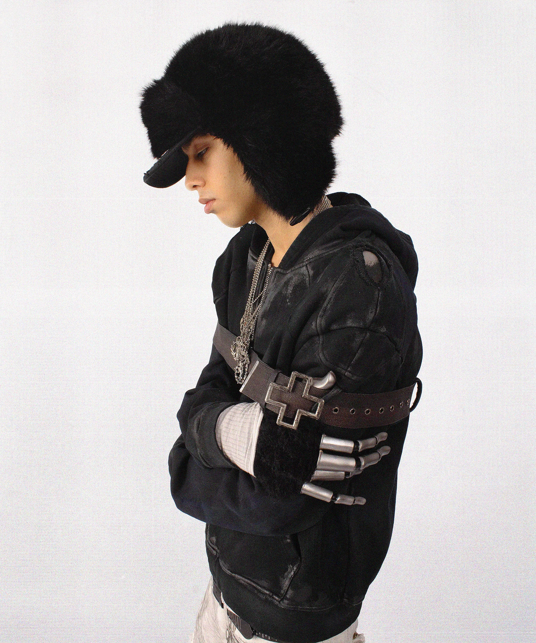 Love-YR [r.Armor] zip-up hoodie - Image 10