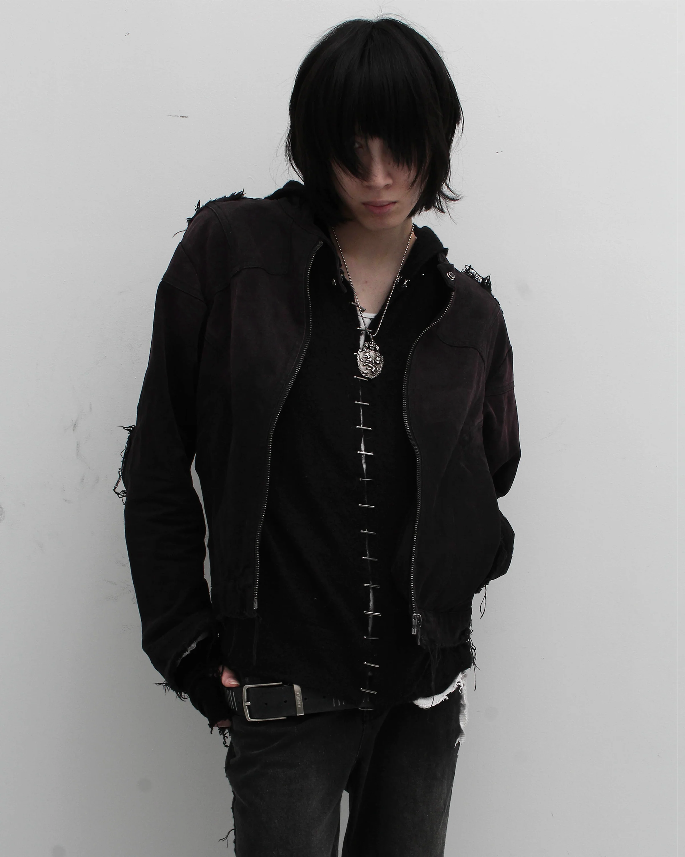 r.Armor burgundy canvas jacket - Image 9