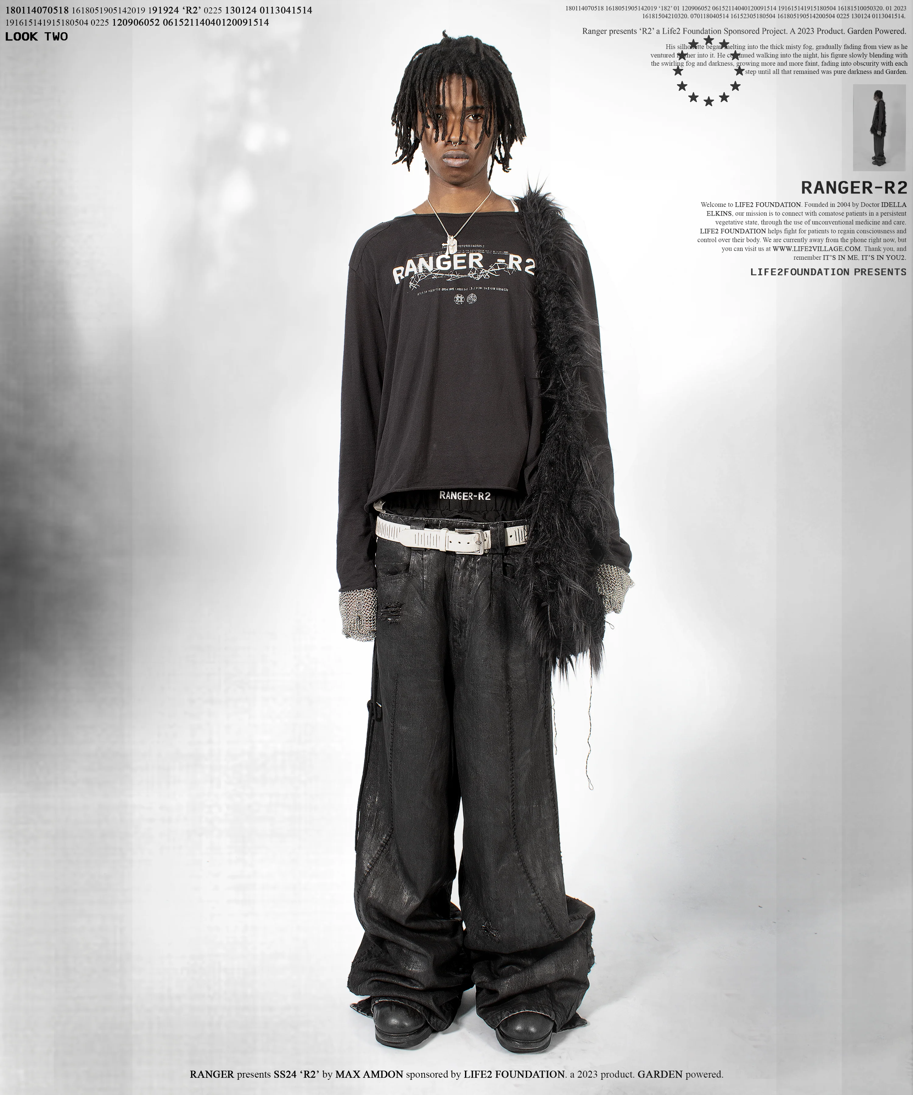 waxed wide leg denim - Image 7
