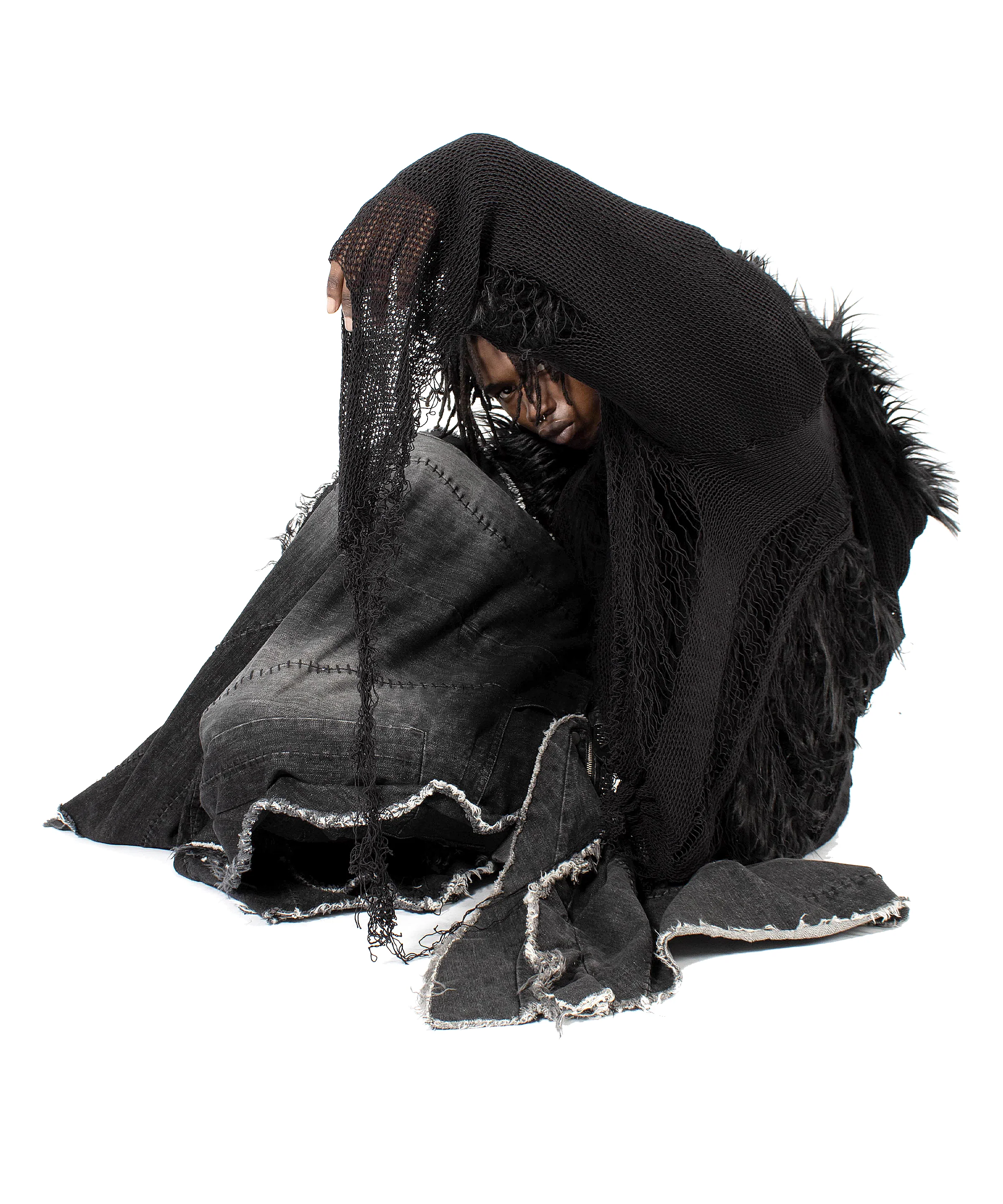 X detachable-skirt denim - Image 10