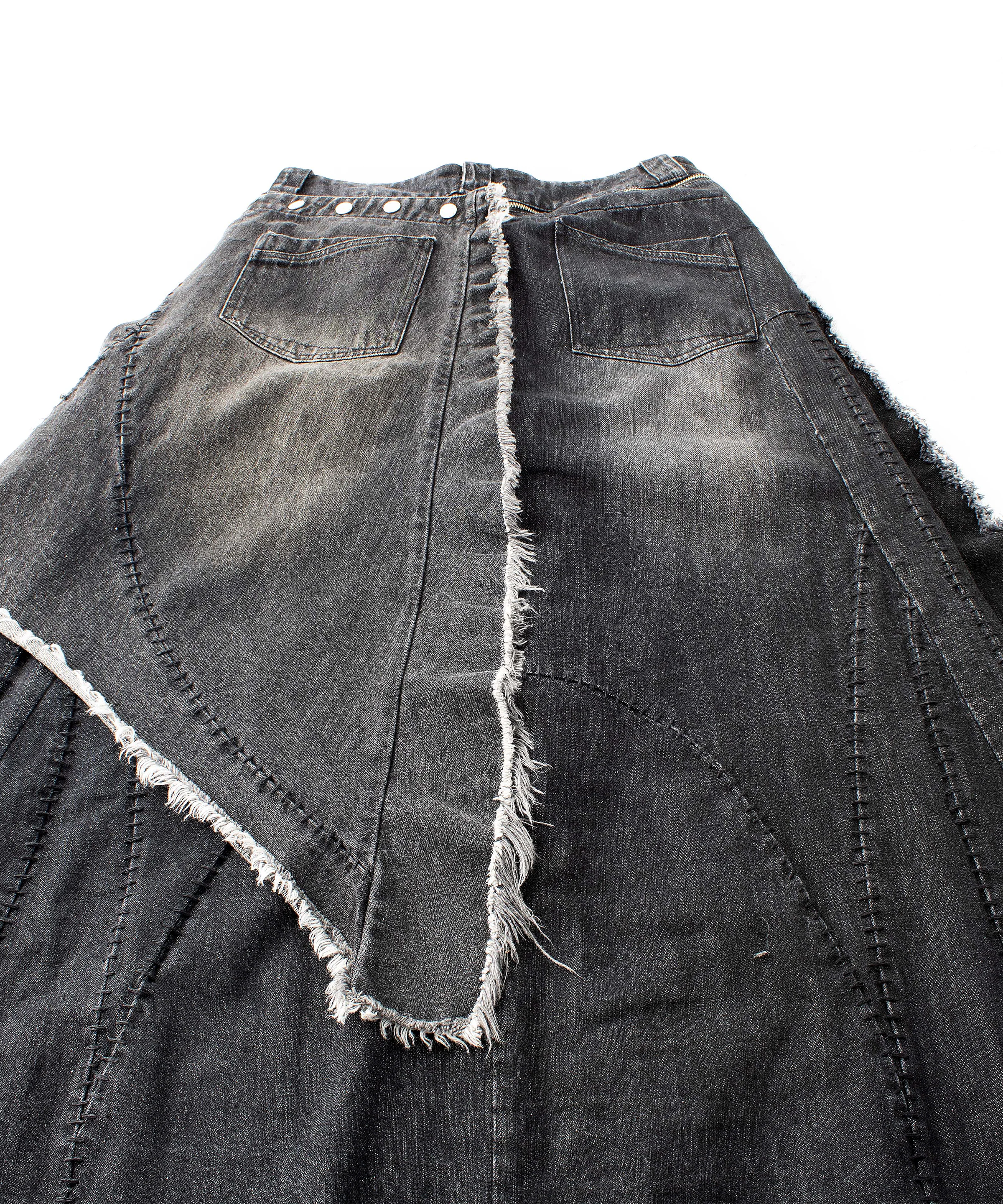 X detachable-skirt denim - Image 6